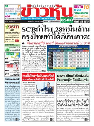 หน้าปก-ข่าวหุ้น-22-กรกฎาคม-2568-ookbee