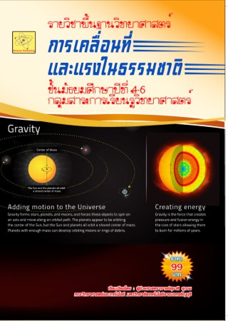คู่มือวิชาการเคลื่อนที่และแรงในธรรมชาติ-หน้าปก-ookbee